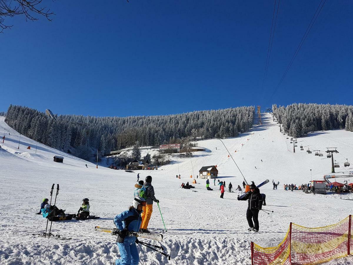 Ferienwohnungen "Am Schloessel" Oberwiesenthal Exterior foto